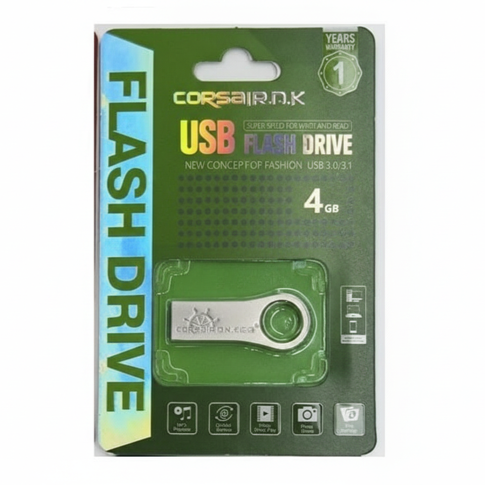 Corsair.D.K 4GB USB 3.0/3.1 Metal Flash Drive